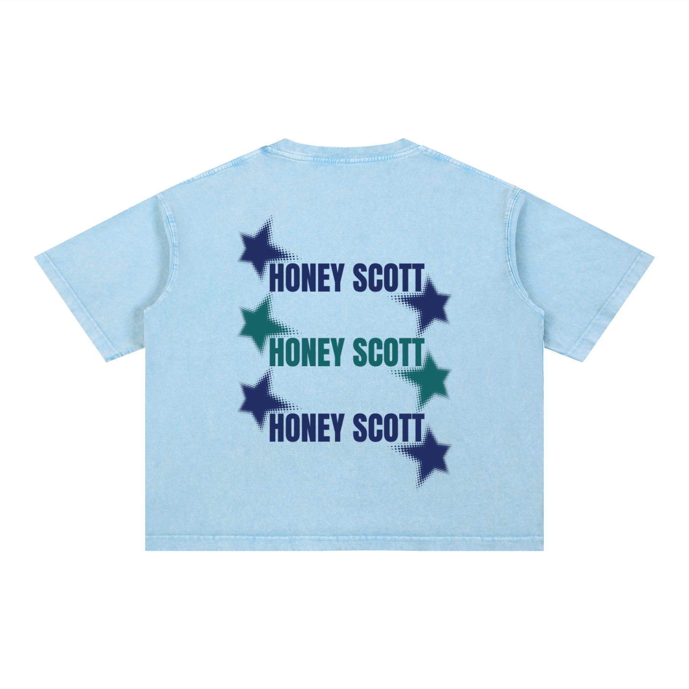 Two-Tie Green Tee