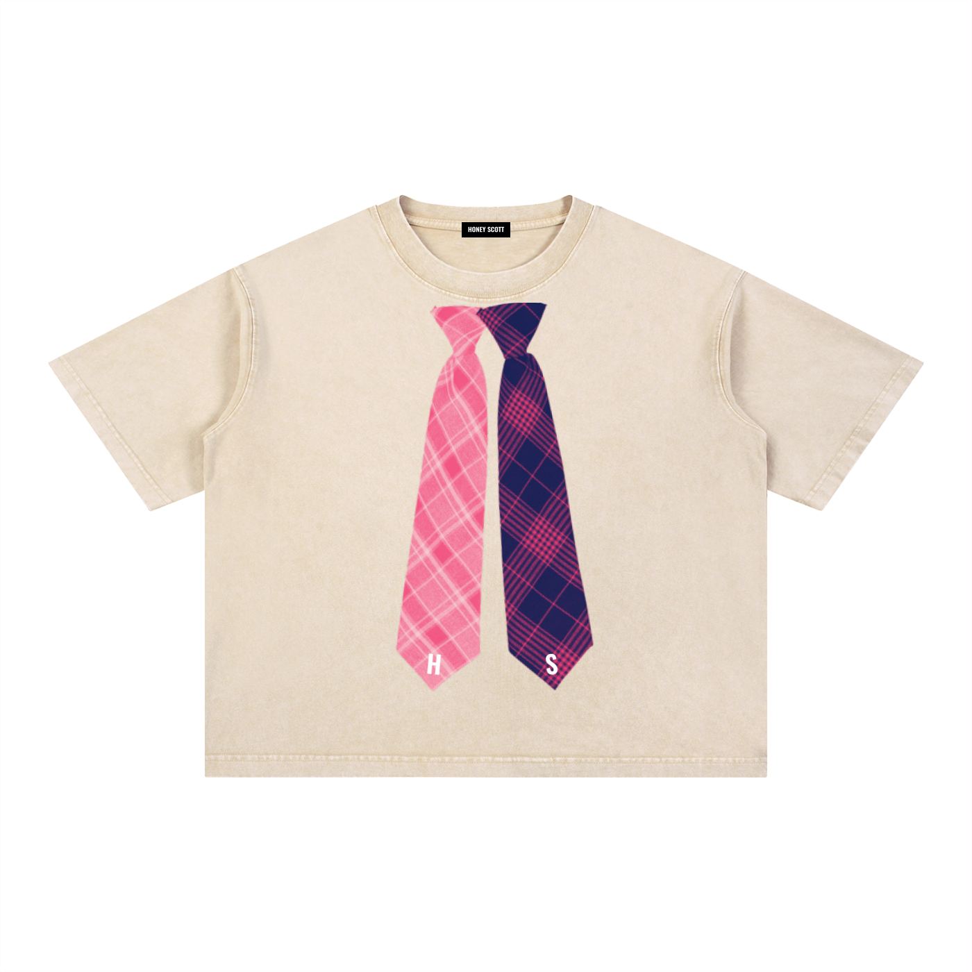 Two-Tie Pink Tee
