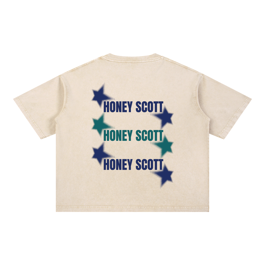 Two-Tie Green Tee