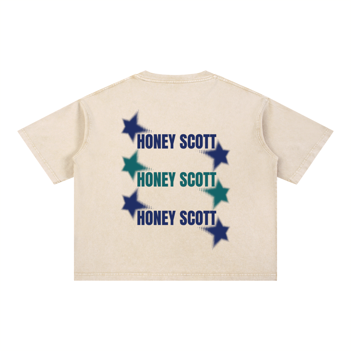 Two-Tie Green Tee