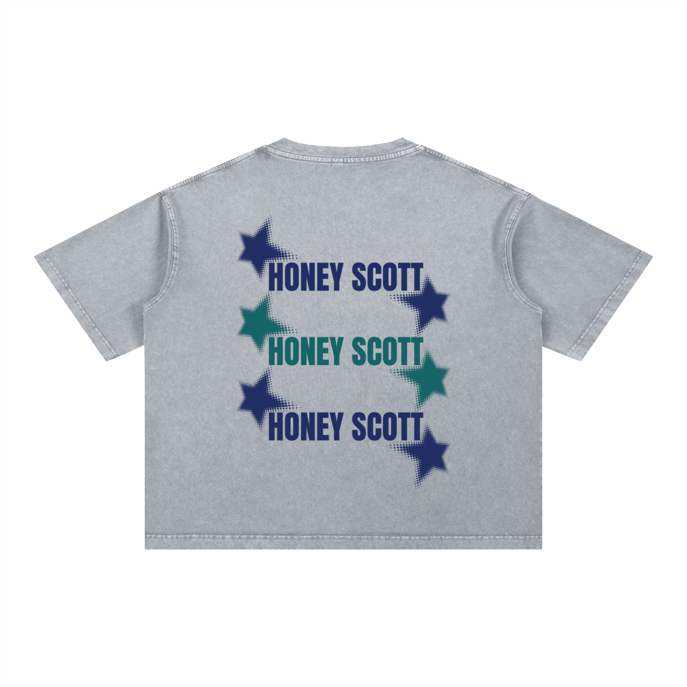 Two-Tie Green Tee