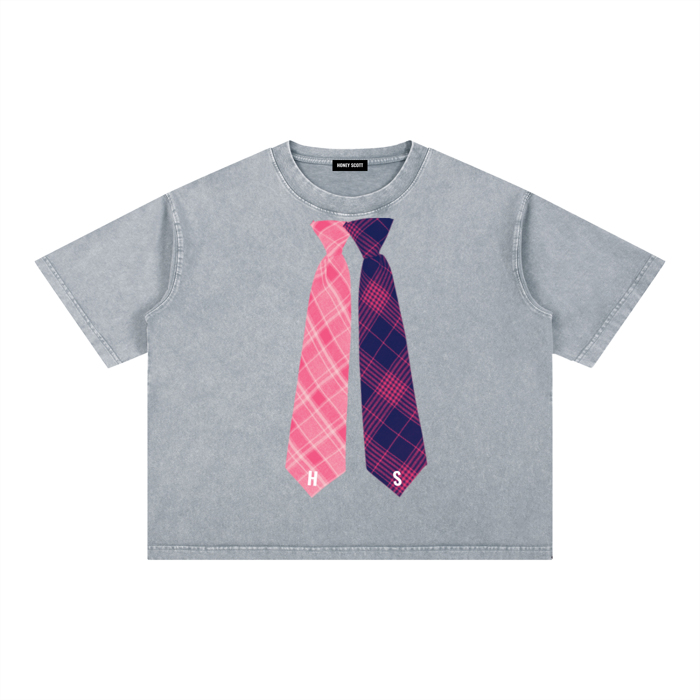 Two-Tie Pink Tee