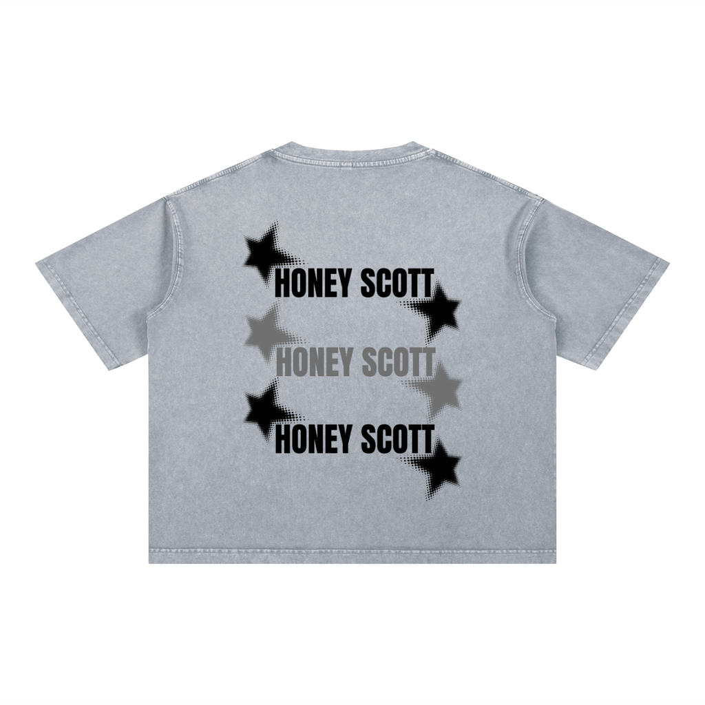 Two-Tie Black Tee