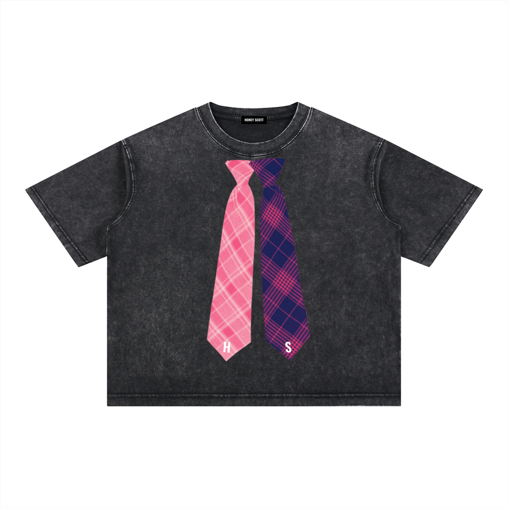 Two-Tie Pink Tee